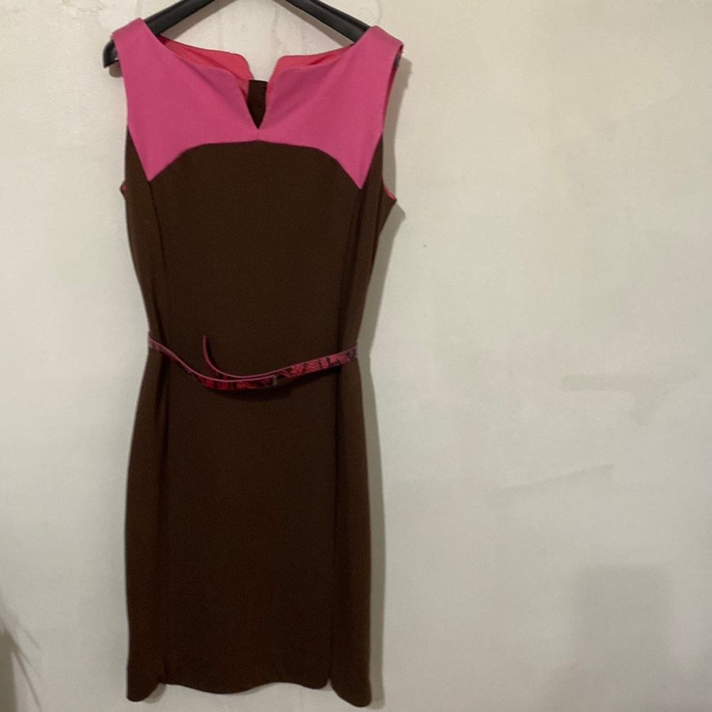 Work dress with belt size 2